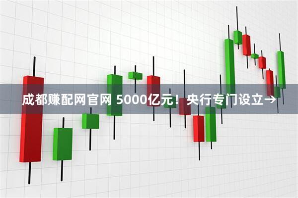 成都赚配网官网 5000亿元!央行专门设立→